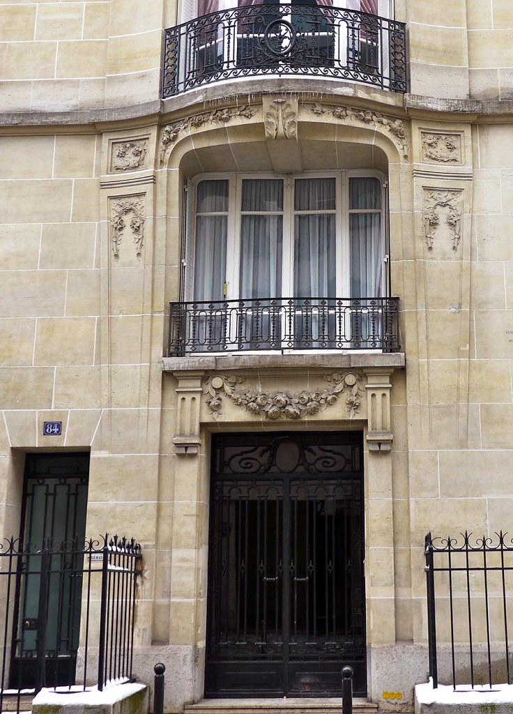 Paris, 84 rue Jean de La Fontaine Henri Preslier architec… Flickr