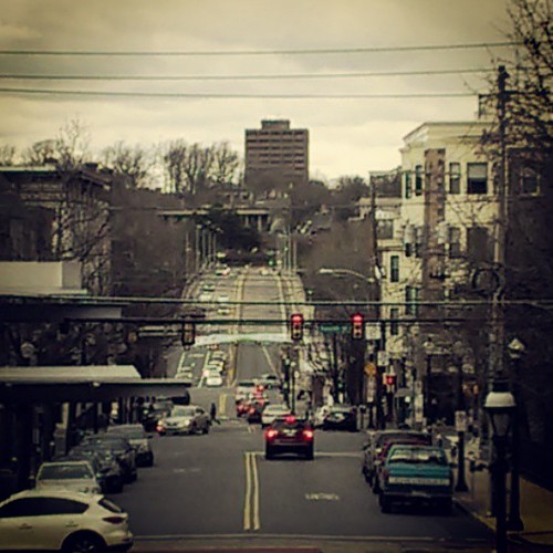 South New Street in Bethlehem looking toward Fahy Bridge. … Flickr