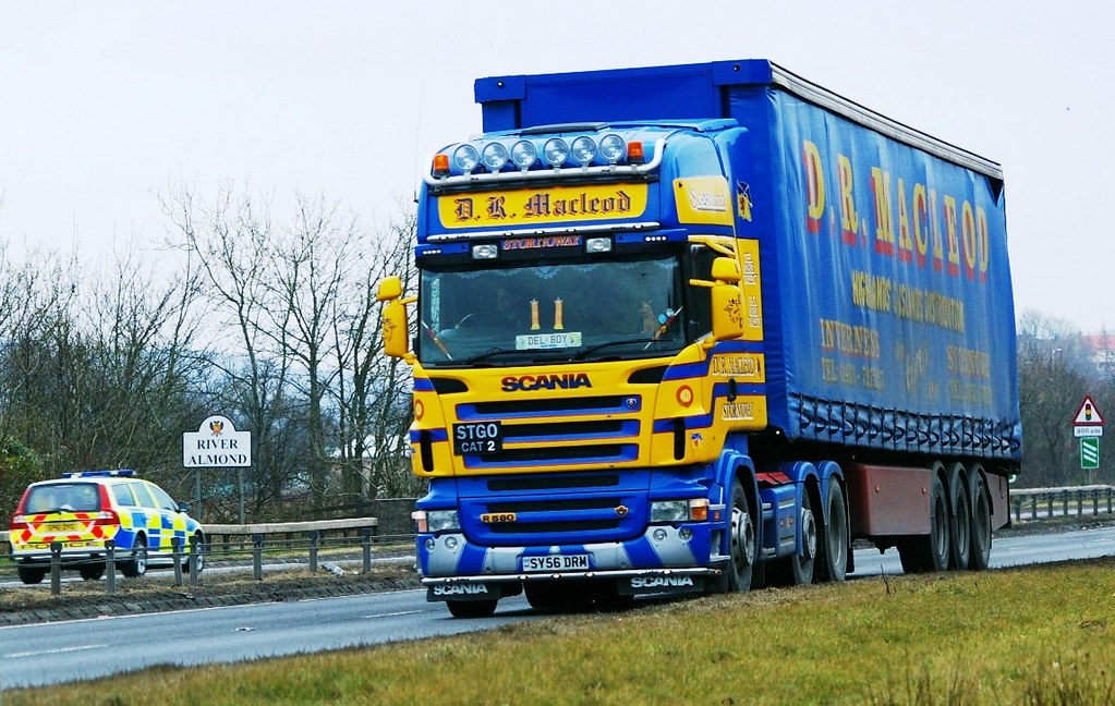 SCANIA R580 V8 D.R.MACLEOD Stornoway Isle of Lewis Flickr
