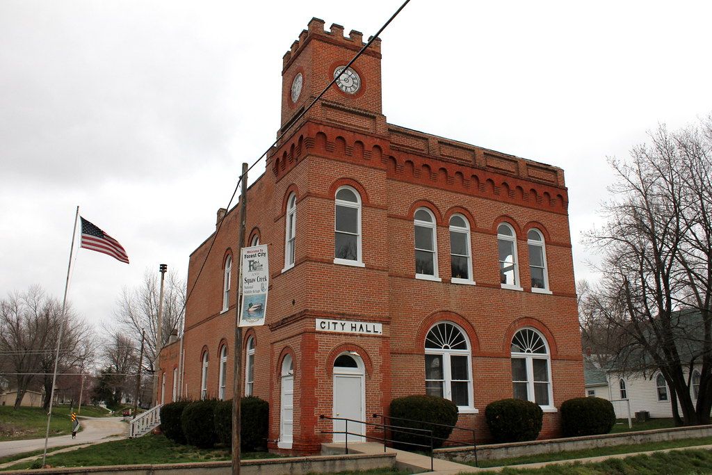 City Hall Forest City, MO Constructed from 19011904 fol… Flickr