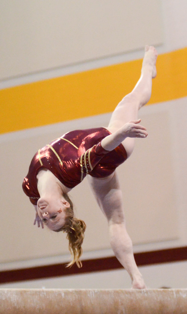 Gopher Gymnastics Bridget / Minnesota Daily Flickr