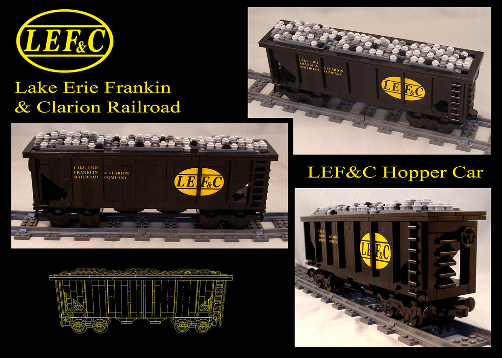 TF704 Hopper Car The Lake Erie, Franklin, and Clarion Rail… Flickr