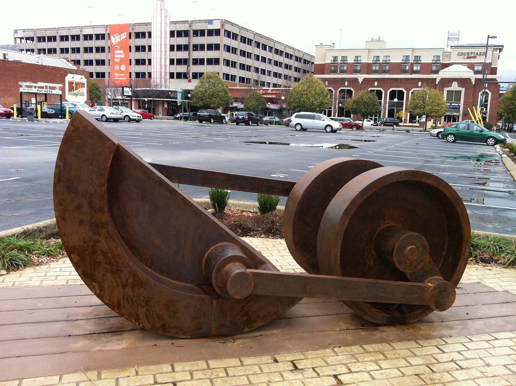 Atrack by John Davis Corten steel Installed 2012 Locatio… Flickr