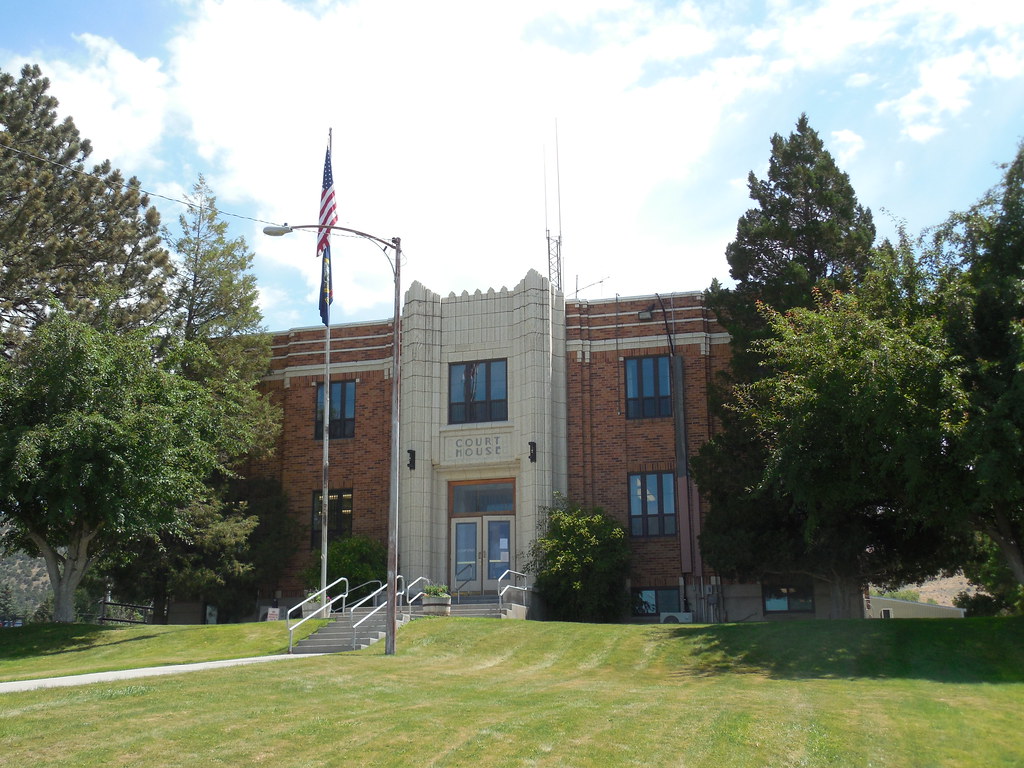 Oneida County Courthouse Malad City, Idaho Constructed by … Flickr