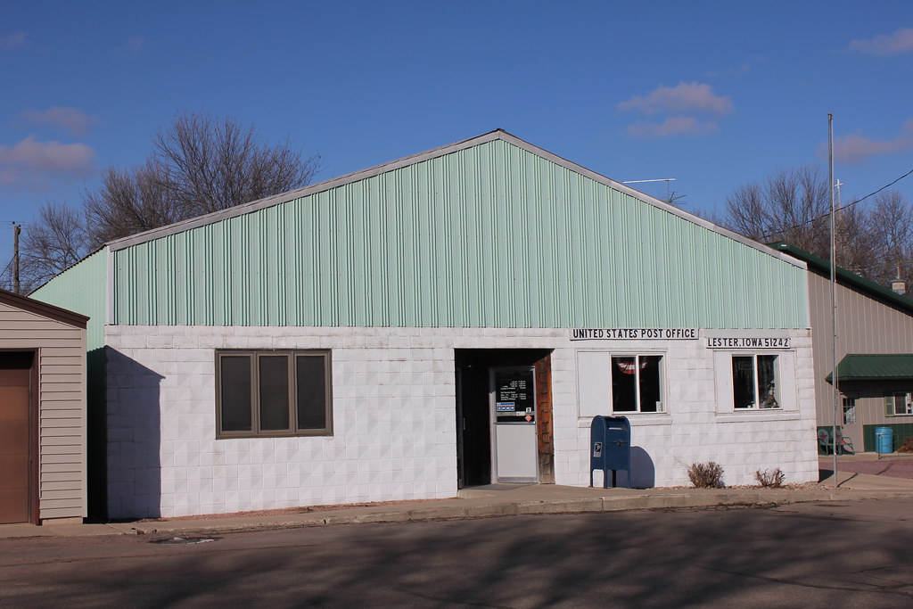 Post Office Lester, IA Lester was first platted in 1889 … Flickr