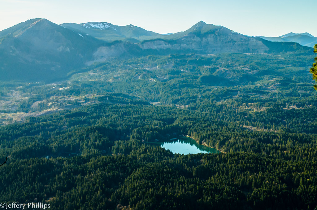 Wauna Lake As viewed from the Ruckel Ridge Loop trail. Jeffery P