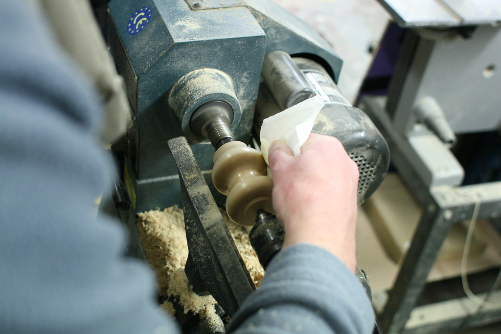 Bristol Hackspace Anton's Woodturning Anton was using his… Flickr
