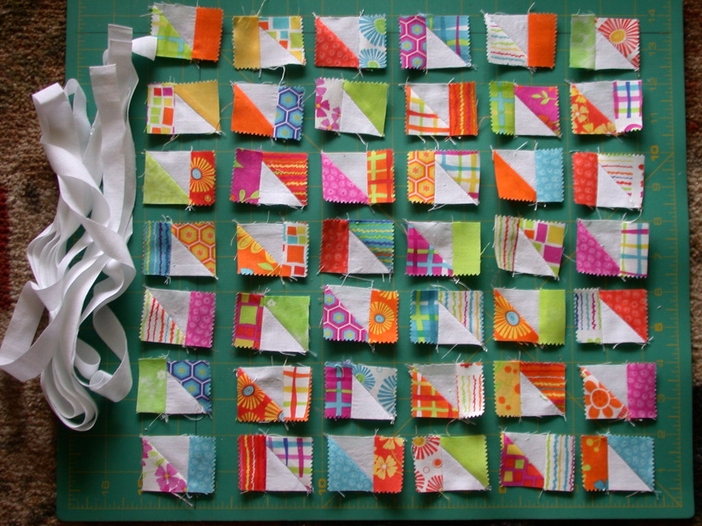 42 itty bitty quilt blocks I think this is a good arrangem… Flickr