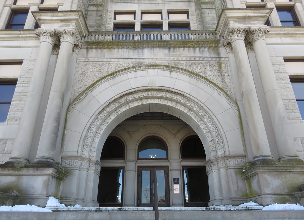 Rush County Courthouse Detail (Rushville, Indiana) Flickr