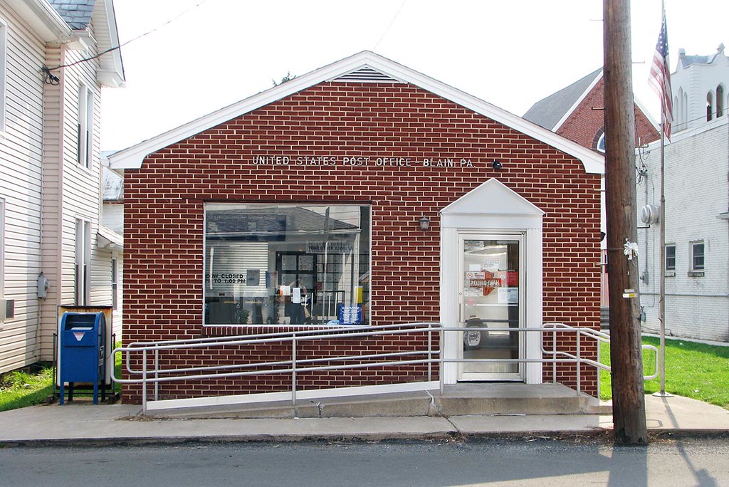 Blain, PA post office Perry County. Photo by E Kalish, Aug… Flickr
