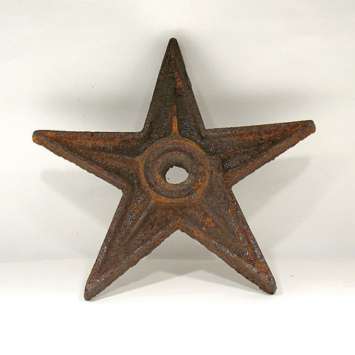 Antique Cast Iron Architectural Star Rusty Iron Star I… Flickr