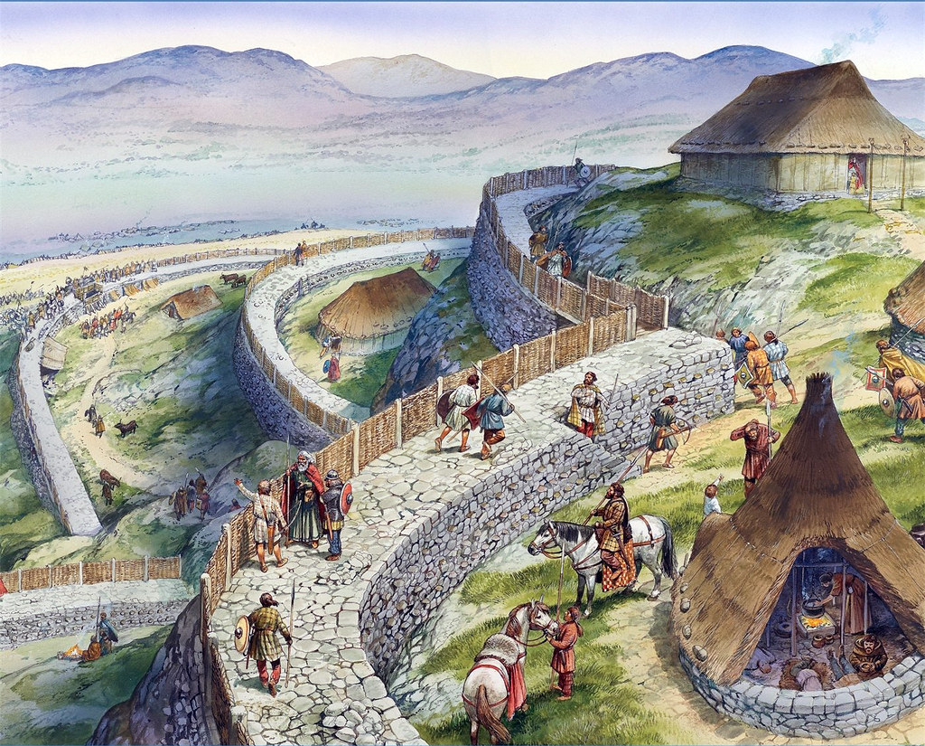 " Fortificación picta ( Escocia ) " siglo V d.C. ( Peter D… Flickr