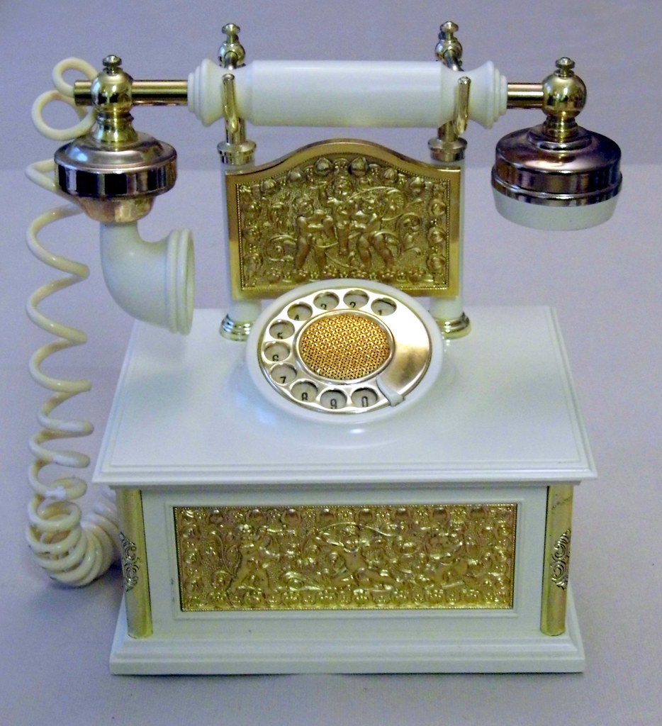 Vintage la Belle Francaise French Telephone Solid State No… Flickr