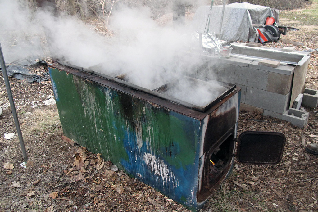 Filing Turned Maple Syrup Evaporator Photo Annie … Flickr