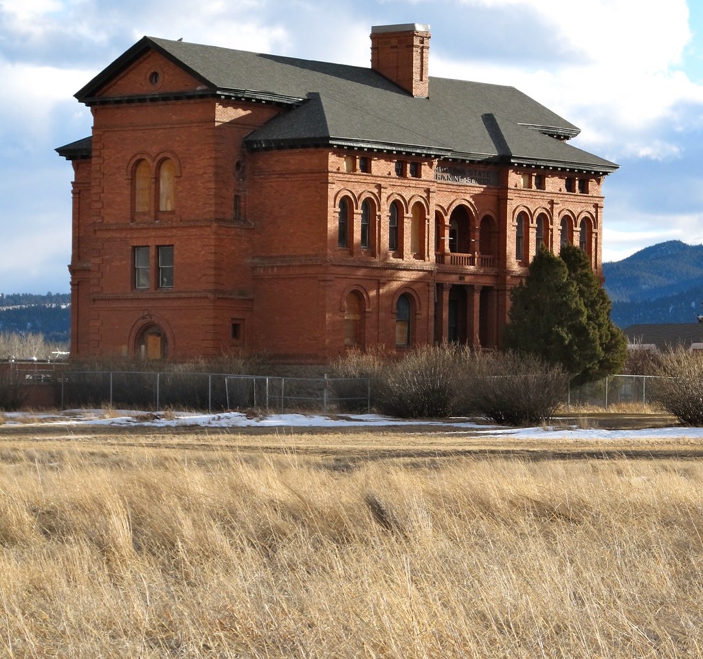 Montana State School. Boulder,Montana Seen in Boulder,Mont… Flickr