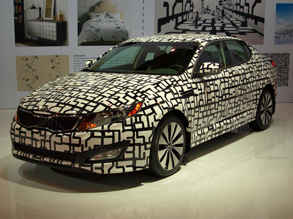 CIAS 2013 KIA Optima This paint scheme gives me a headac… Flickr