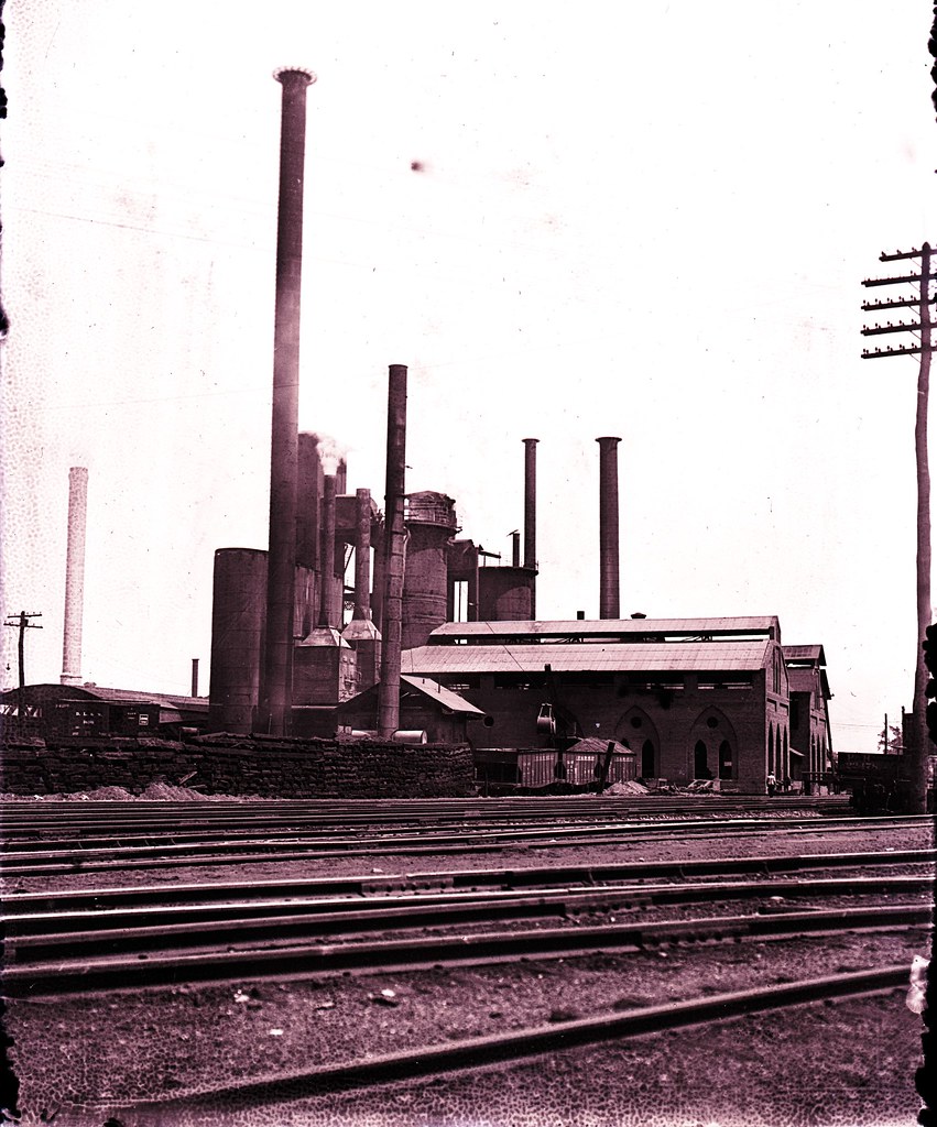 Steel Mill, 1908 Pennsylvania Richard Flickr
