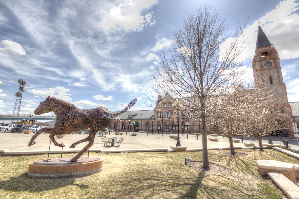 Iron Horse Sculpture Cheyenne, Wyoming Iron Horse Sculpt… Flickr