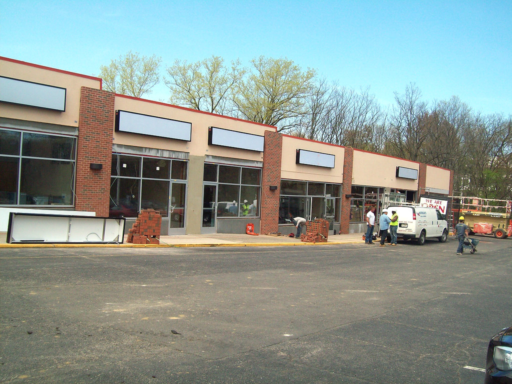 Staples Plaza Renovations 041713 Front New store fronts an… Flickr