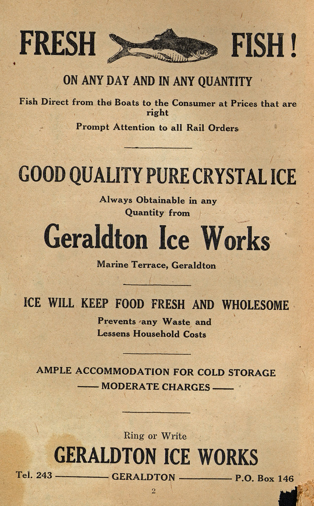 Geraldton Ice Works Fresh Fish! On any day and in any quan… Flickr