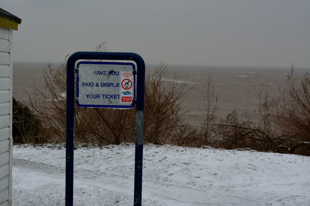 Snow in Felixstowe Flickr