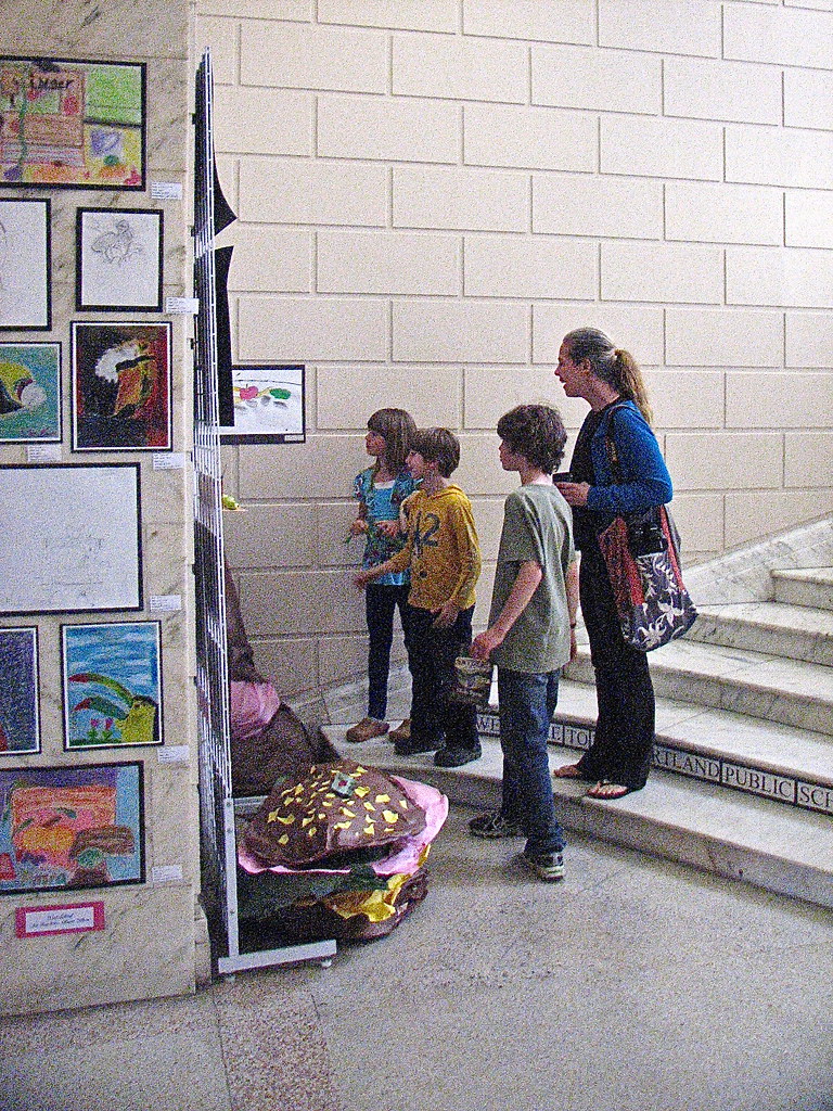 Children's Art Exhibit • Portland City Hall 389 Congress S… Flickr