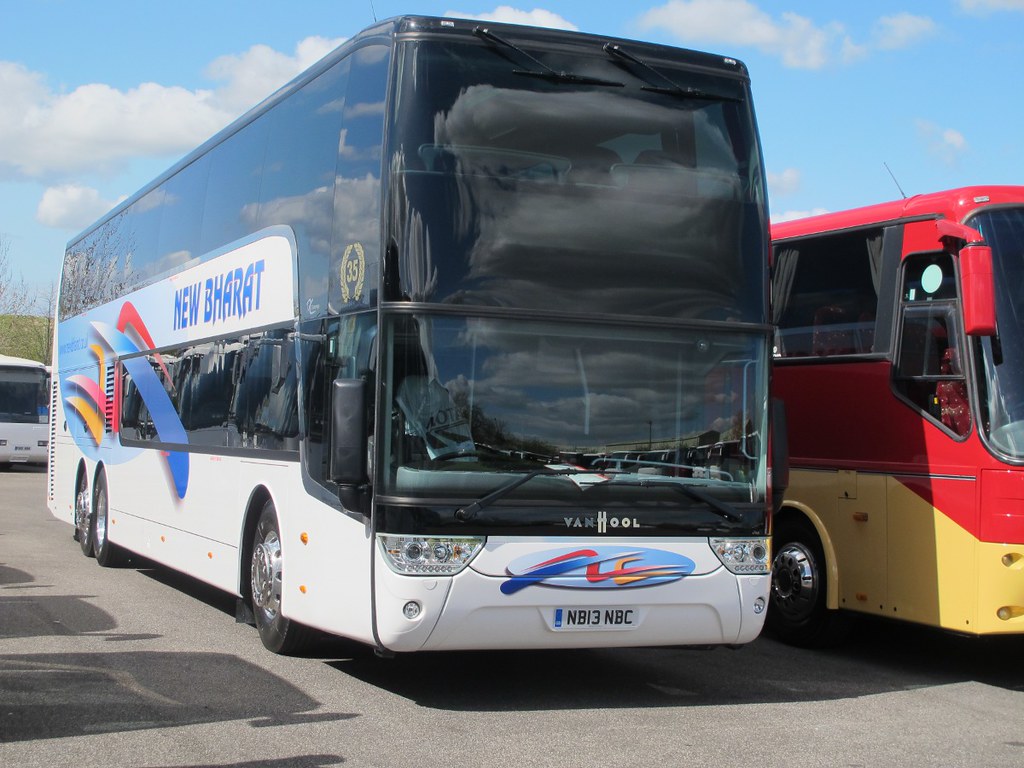 New Bharat NB13NBC New Bharat Coaches, Southall have BC13N… Flickr