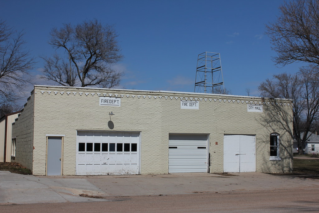 City Hall & Fire Station (Former) Bee, NE Tom McLaughlin Flickr