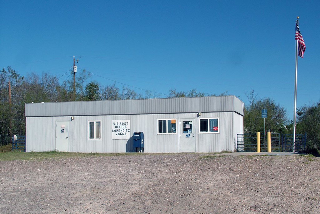 Lopeno, TX post office Zapata County. Photo by J Gallagher… Flickr