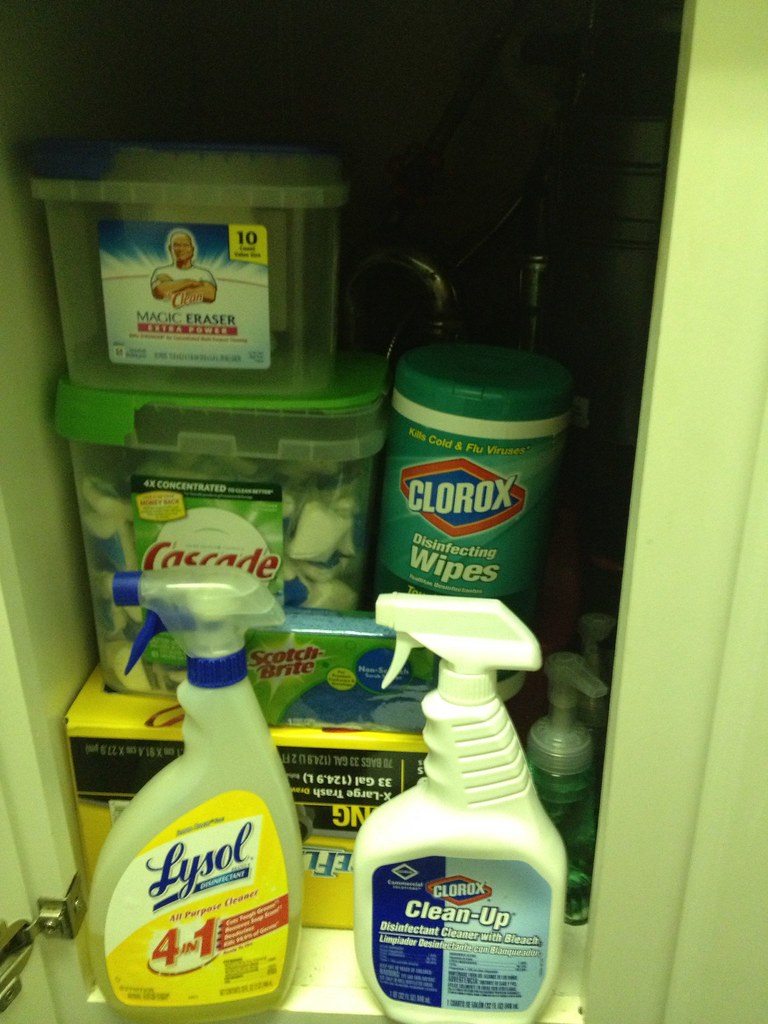 Cleaning Supplies Kitchen Clorox disinfecting wipes, Mr … Flickr