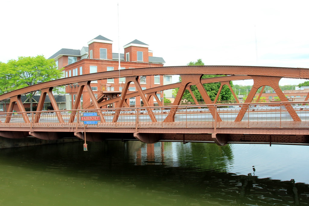 Main Street Lift Bridge Erie Canal Fairport, NY Main Stree… Flickr