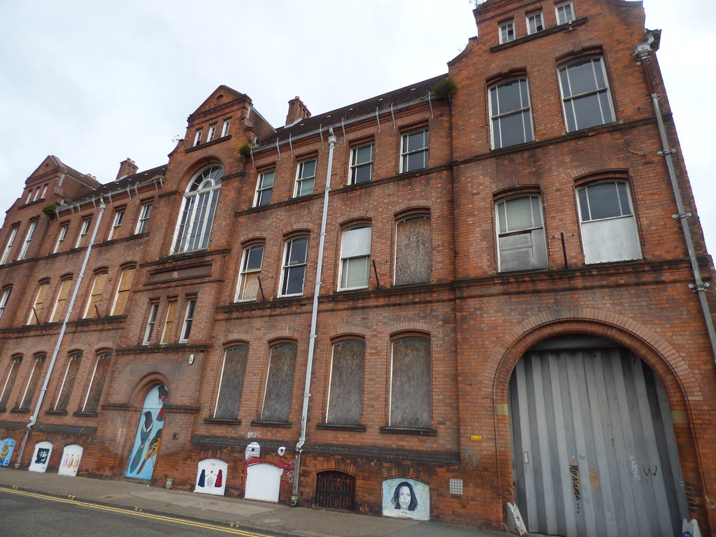 Kidderminster Paint Jam 2016 Worcester Street, Kidderminster former Worcester Cross factory