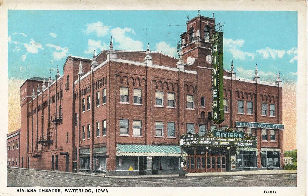 Waterloo, Iowa, Riviera Theatre, Theater, Paramount Flickr