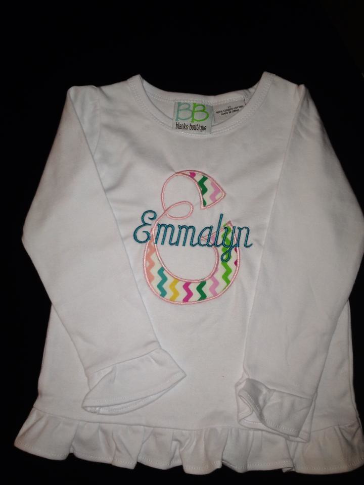 Embroidery Blanks Assorted fan embroidery blanks! Boutique Blanks