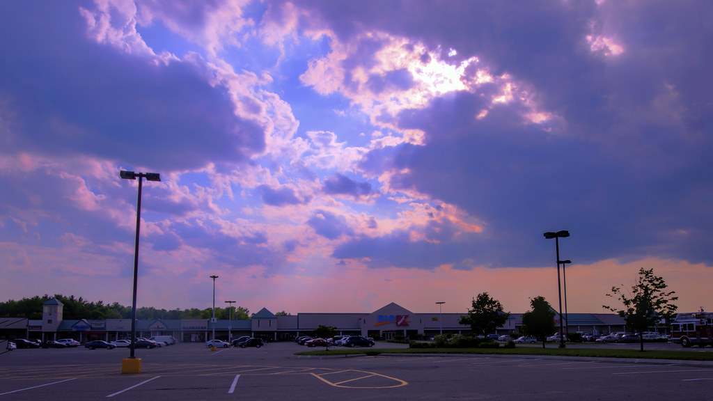 Kmart Sunset II; Waterville, Maine Of course that other s… Flickr