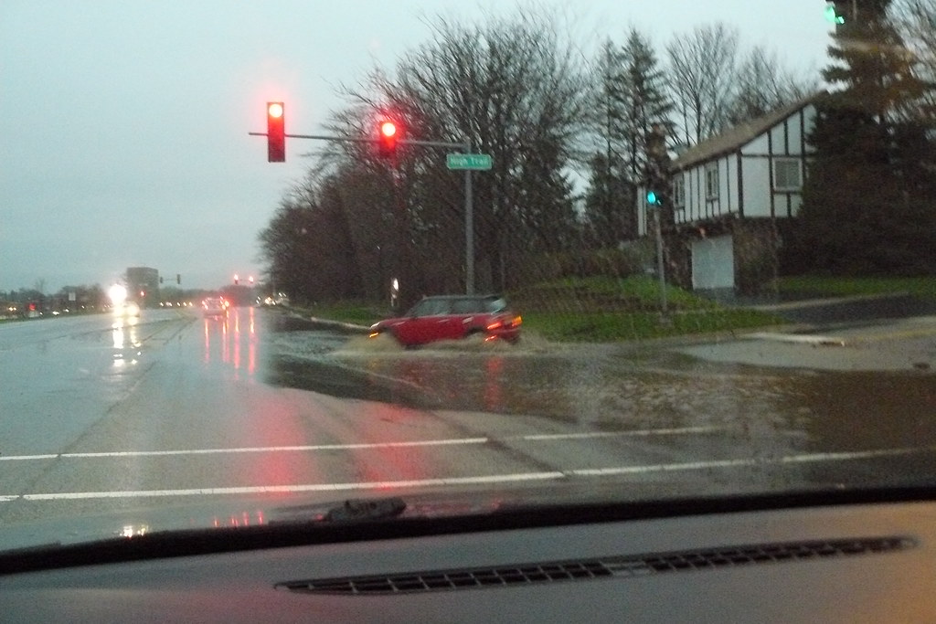 4/18/13 flooding Rt.53 Woodridge flooding from today, 4/18… Flickr