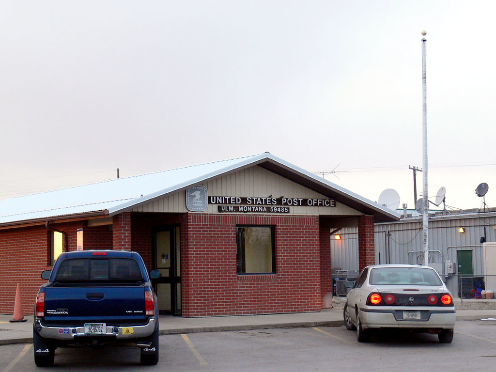 Ulm, Montana 59485 Cascade County. The Ulm post office bui… Flickr