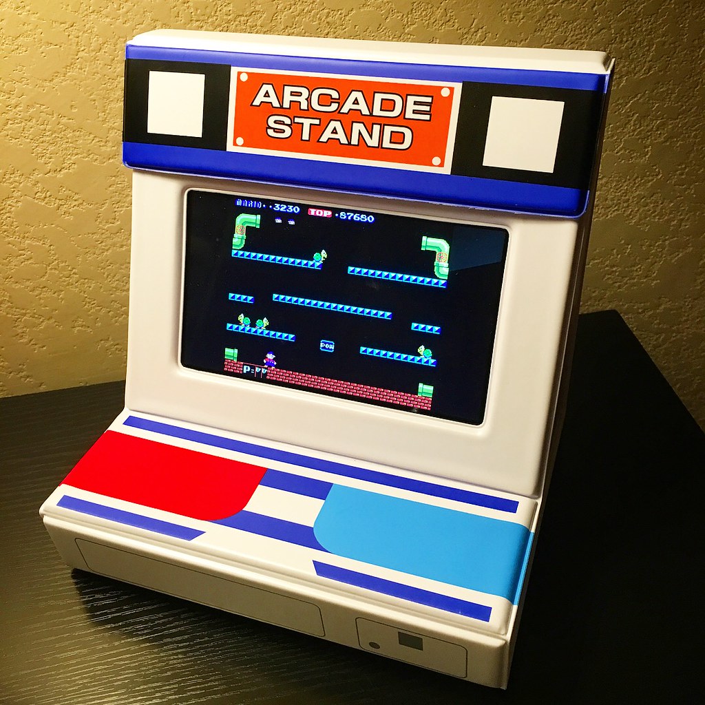 Nintendo Switch Arcade stand! Pretend you have a mini arca… Flickr