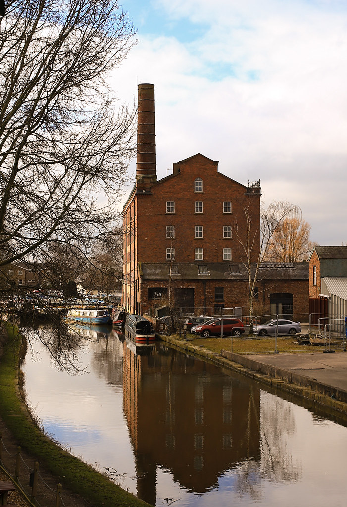 Hovis Mill from Buxton Road bridge, Macclesfield Origin of… Flickr