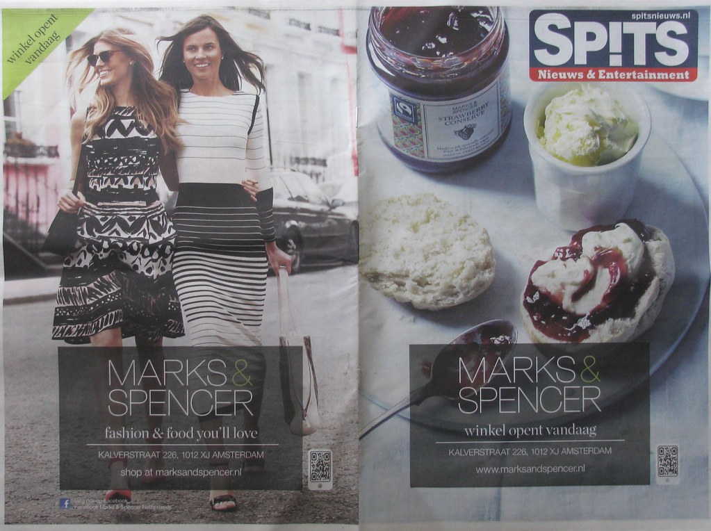 MARKS&SPARKS Amsterdam Today a new Marks & Spencer shop op… Flickr