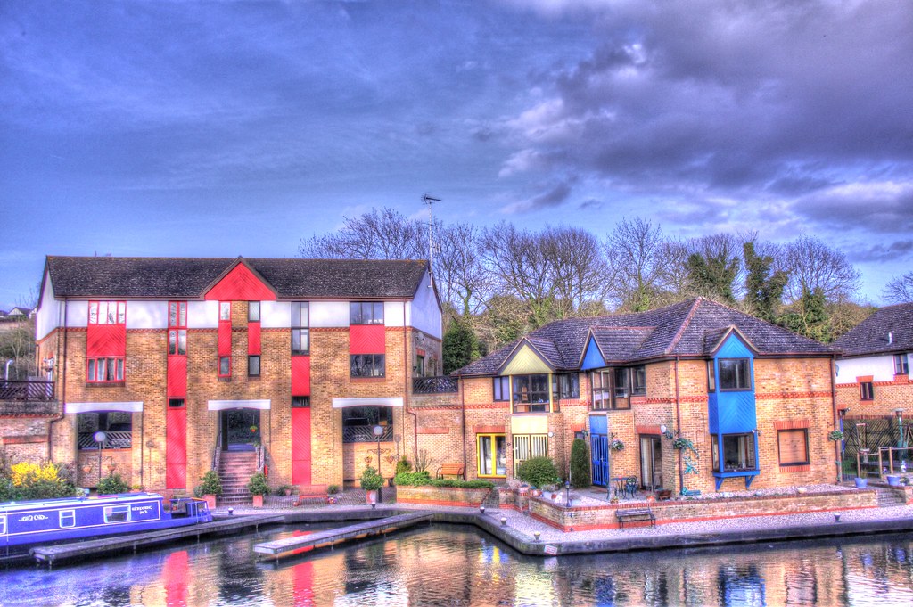 HDR Canalside Grand Union Canal near Coppermill Lock in Ha… Flickr