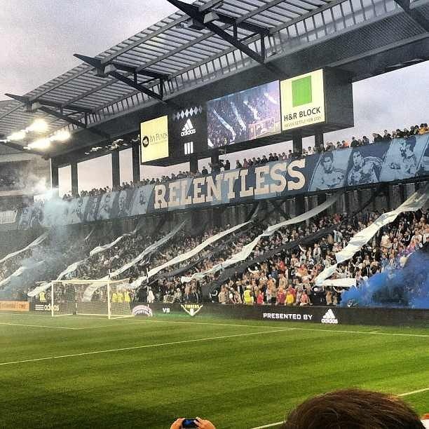 Sporting Kansas City The Cauldron MLS USA MLS Match 4/… Flickr