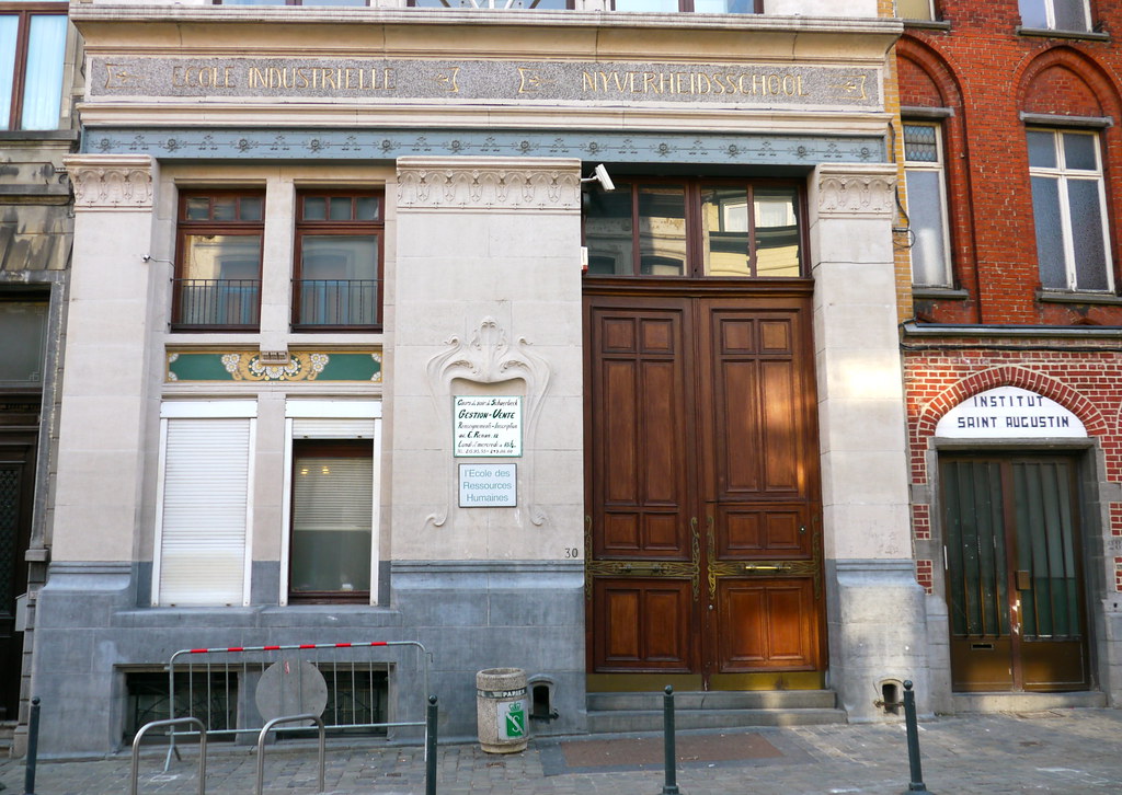 BruxellesSchaerbeek, Belgique rue de la Ruche, école Jos… Flickr