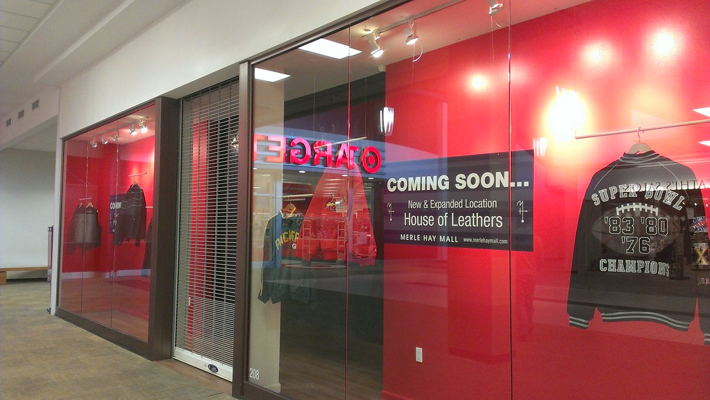 Merle Hay Mall Des Moines, Iowa Future House of Leathers a photo