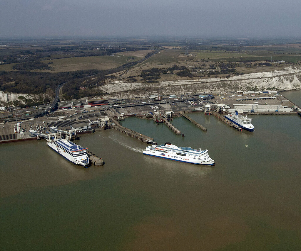aerial Dover Ferries Dover Port Aerial Aerial image of D… Flickr