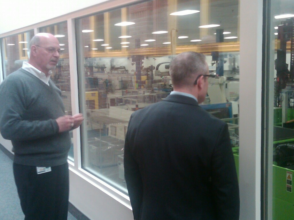 NYPRO, Clinton, MA Secretary Malone visits NYPRO in Clinto… Flickr