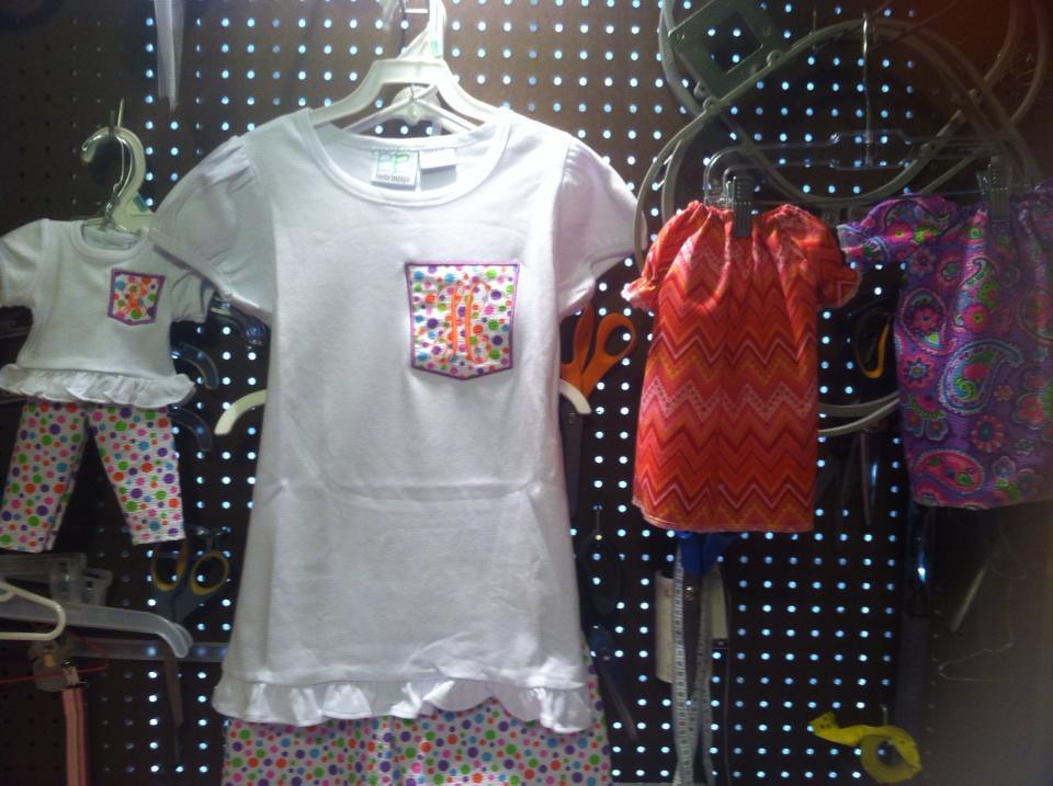 Embroidery Blanks Assorted fan embroidery blanks! Boutique Blanks