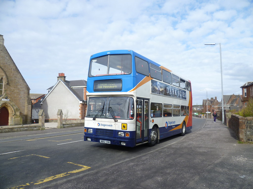 SALTCOATS ,Ardrossan Road. Kilmarnock based ex A1 Volvo Ol… Flickr