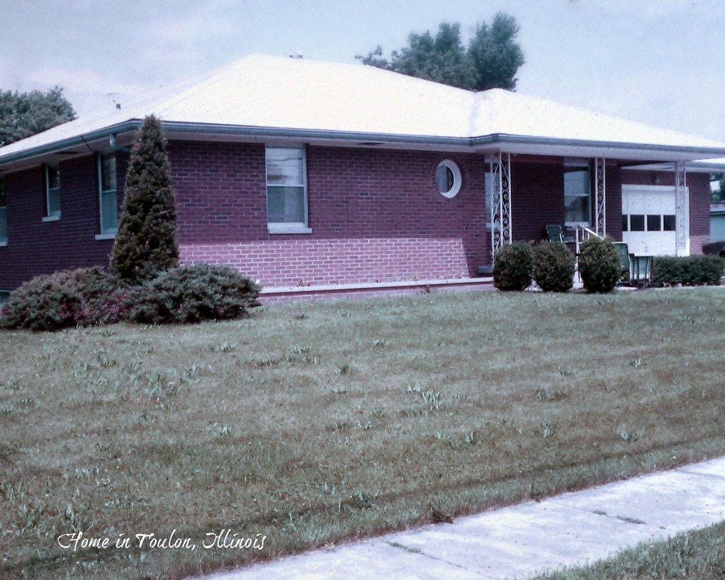 Home in Toulon, IL Vintage Illinois Slides1960's JenSue256 Flickr