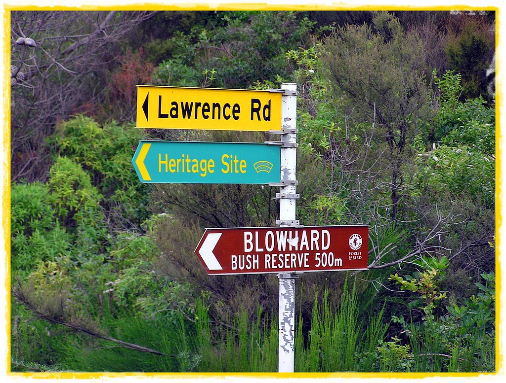 Blowhard Bush Reserve turnoff. SH 50. NapierTaihape Road.… Flickr